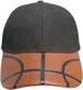 ORIGINAL CLASSIC BASKETBALL BRIM LOOK CAP WITH SNAPBACK REAR ADJUSTER